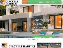 Tablet Screenshot of circelli-habitat.fr